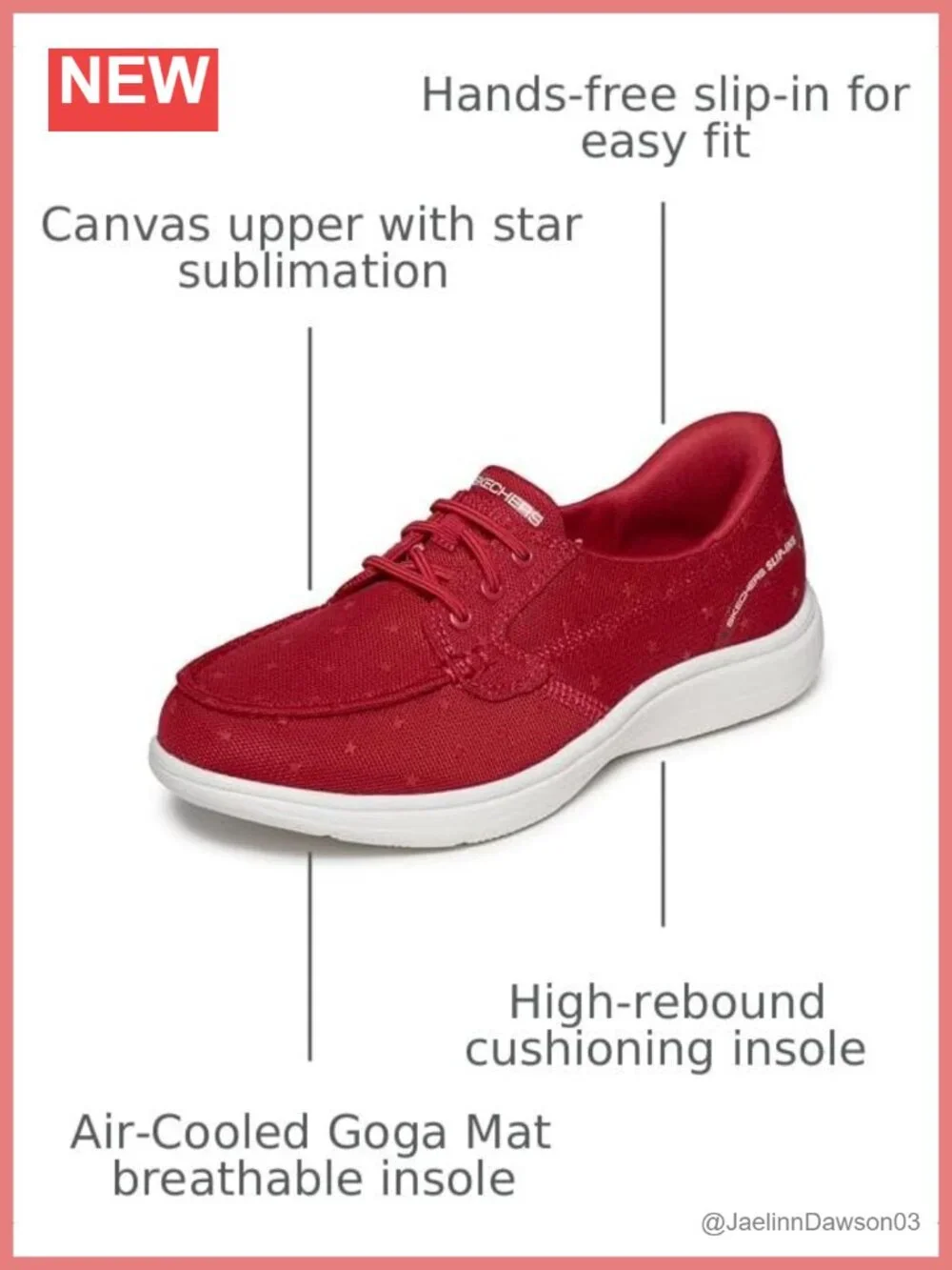 Women's Hands-Free Slip-On Boat Shoes Vegan Machine Washable